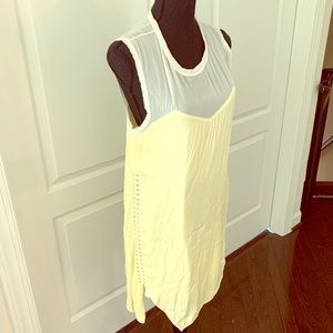 3.1 Phillip Lim pale yellow shift dress